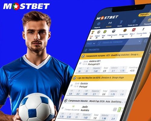 Apostas de futebol na Mostbet Portugal