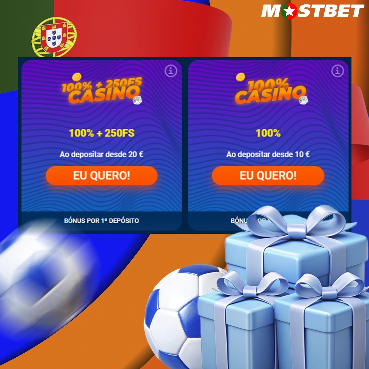 Revisão dos bónus desportivos de boas-vindas da Mostbet