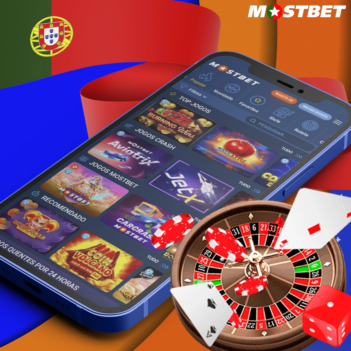 Aplicação móvel do Mostbet Casino