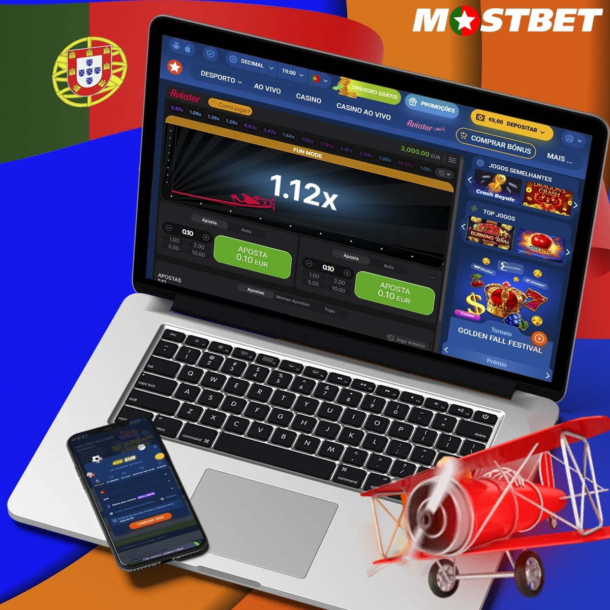 Instruções sobre como jogar Mostbet Aviator