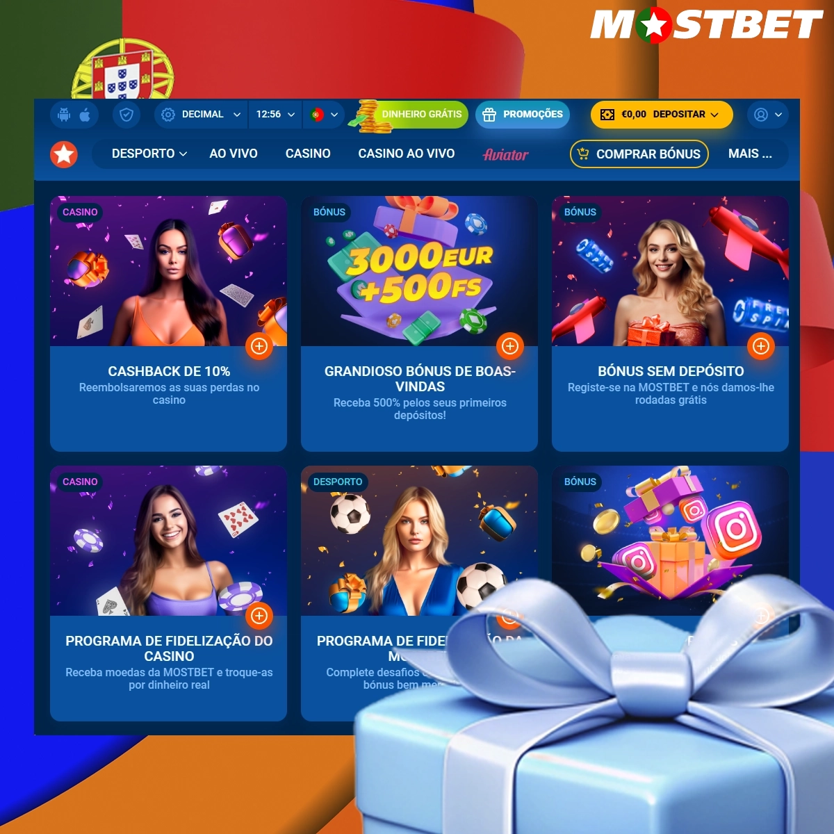 Análise dos bónus e promoções da plataforma Mostbet