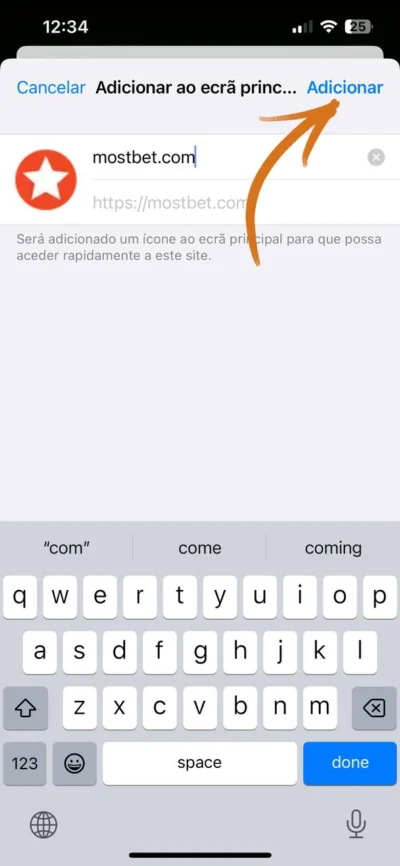 Espera que o ficheiro seja instalado, passo 5