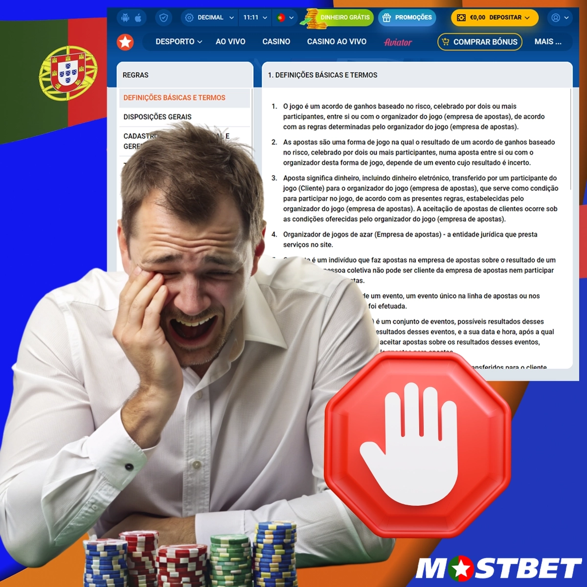 Como evitar a dependência do jogo na Mostbet?
