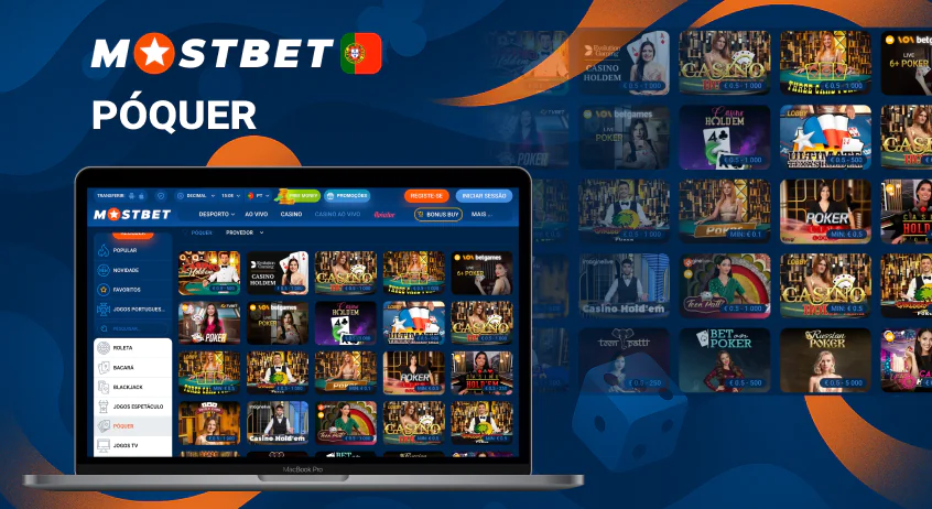 Mostbet póquer jogos cartas competição