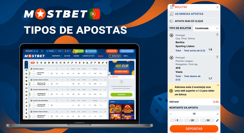 Tipos de Apostas Disponíveis Na Mostbet